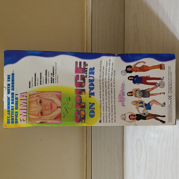 Vintage 1998 Spice Girl's On Tour Doll 12" Emma B Baby Spice Galoob Doll - Picture 4 of 6